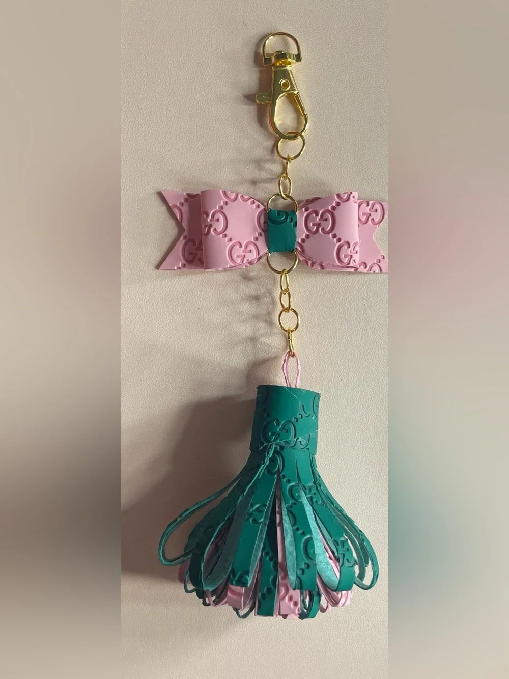 AKA COLORED purse Keychain/ Handbag Decor